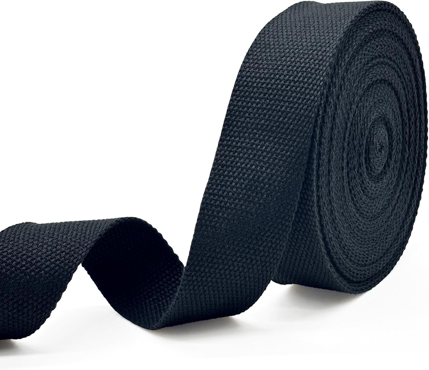1.5In Cotton Webbing 10Yards Black for Bag Handle