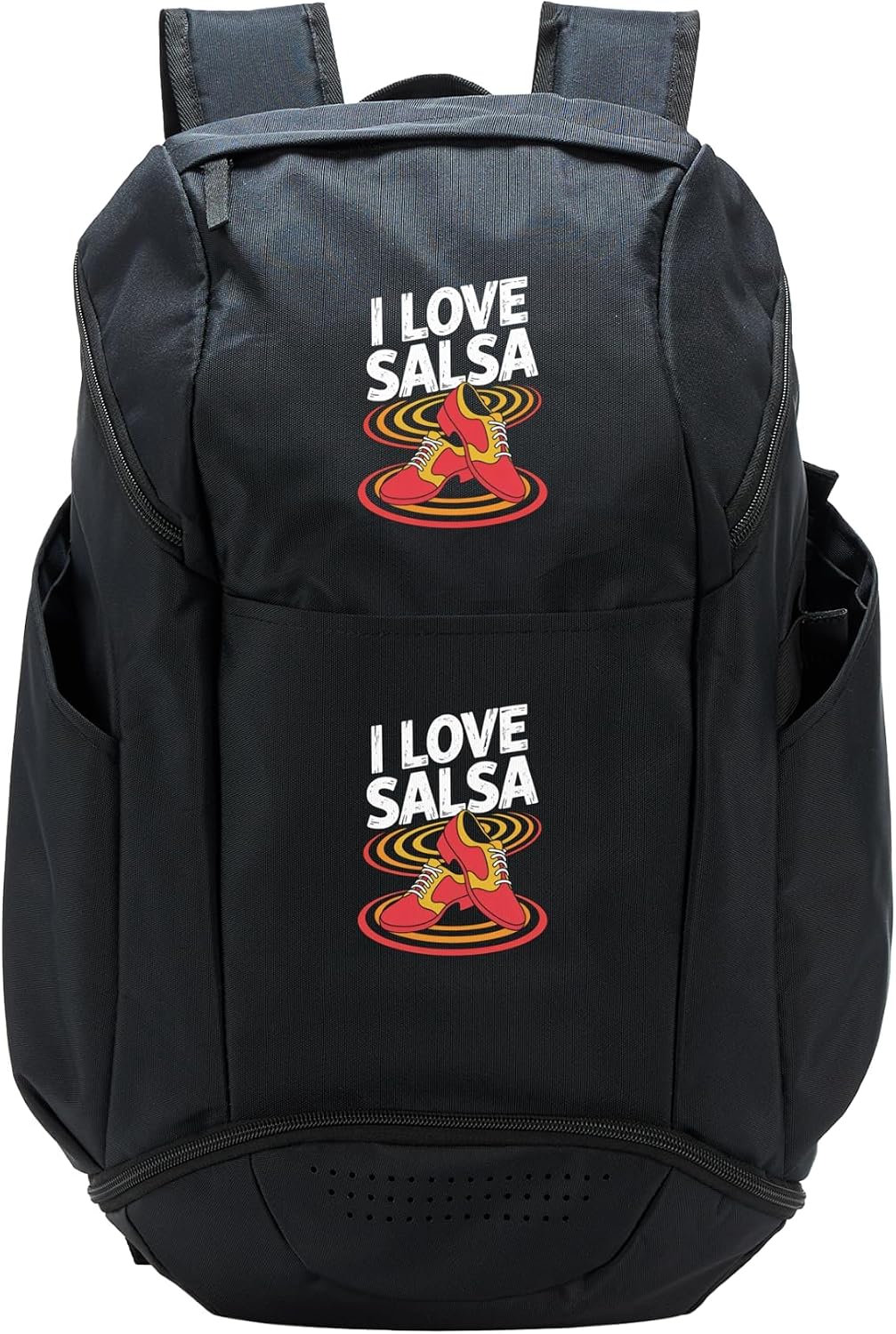 I Love Salsa Colorful Dance Enthusiast Sport Backpack