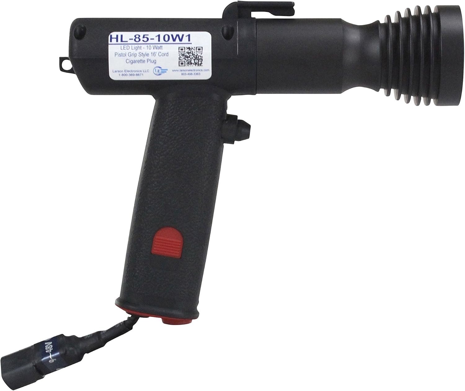 Side view of the Larson Electronics Handheld Infrared LED Spotlight
