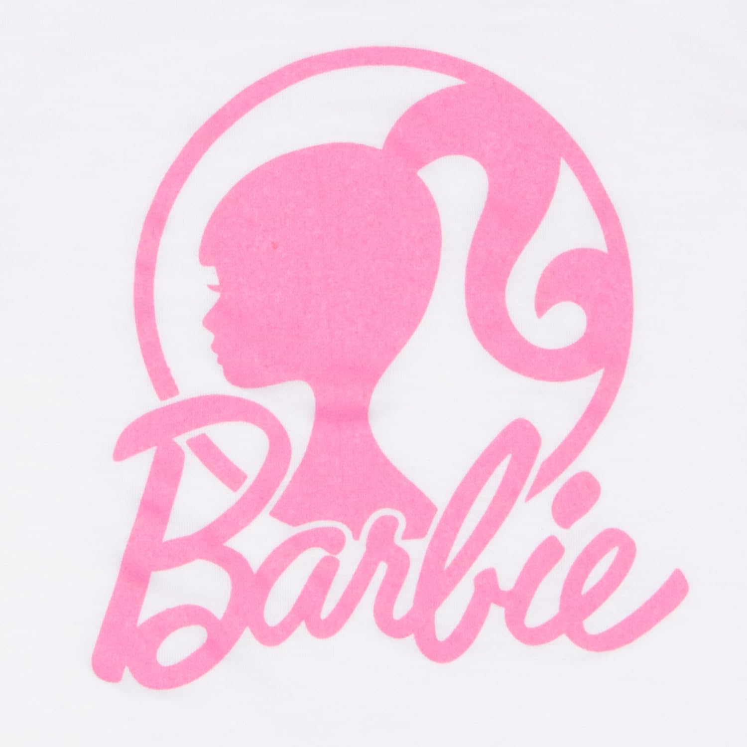 Barbie Girls 2-Piece T-Shirt and Shorts Set - Logo Graphic Print Design - Lightweight Summer Outfits for Kids