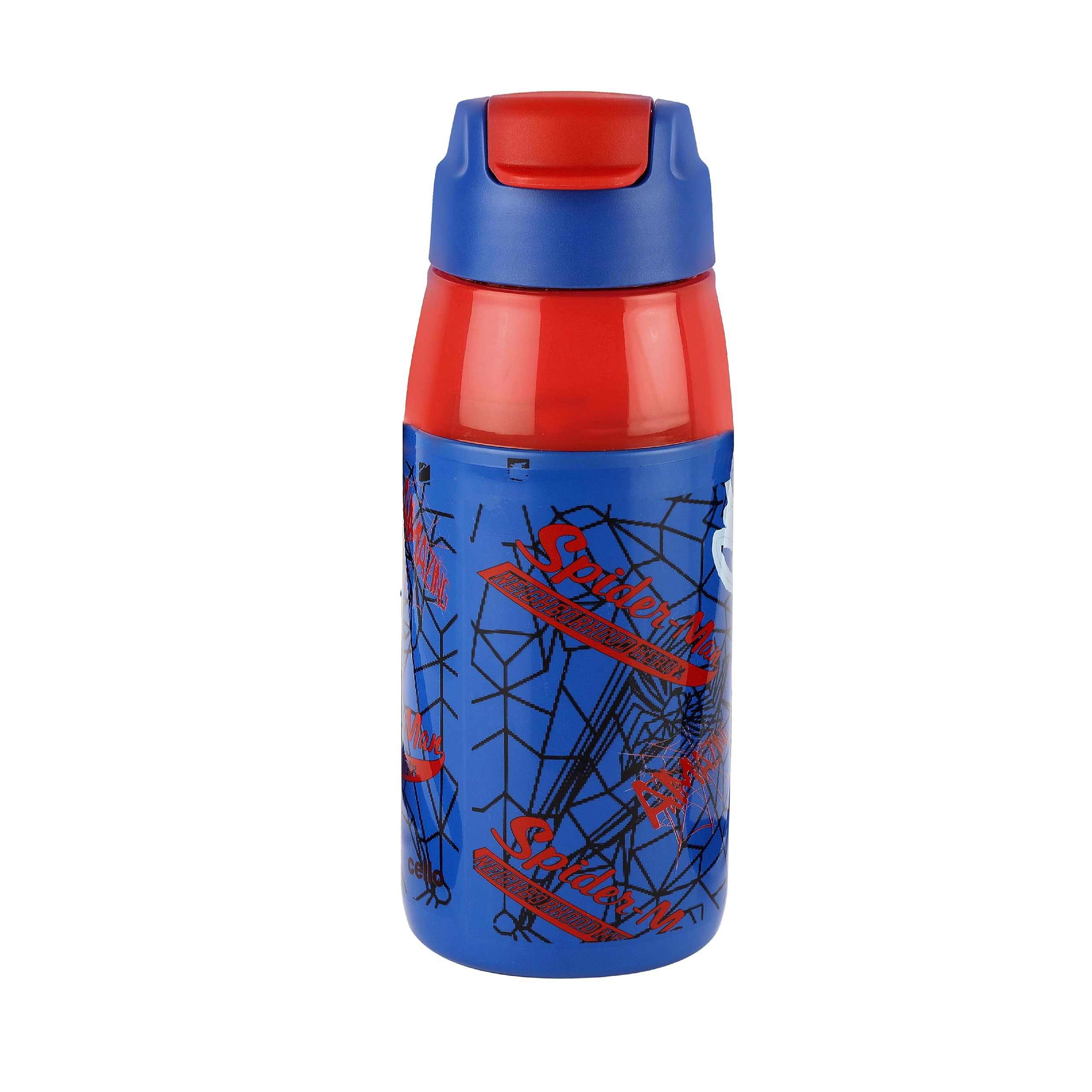 CELLO Puro Steel-X Hydra Kid 400 Water Bottle | PU Insulation | School Bottle | Picnic Bottle | Cold Insulation | Leak Proof | Kids Bottle | Easy to Carry | Spiderman Print | 400ml | Blue (B0CGDL25B2) Amazon Price History, Amazon Price Tracker