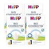 HiPP 1 Organic Combiotics (4 x 600 g) Initial Milk from Birth with Natural Lactic Acid Cultures and Mild Organic Starch in Best Organic Quality