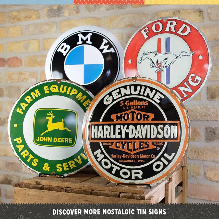 Amazon.com: Nostalgic-Art Retro tin sign, 13.7