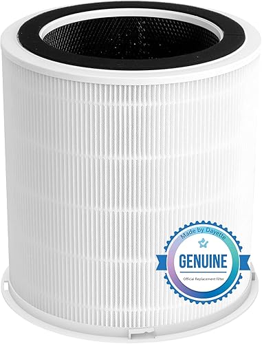 DAYETTE Filtro purificador de aire HEPA H13 de repuesto para purificador de aire CADR 400+ mh, carbón activado, original