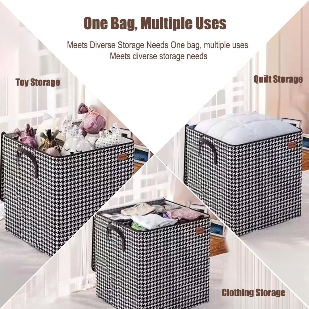 1 pacote de caixas de armazenamento de 180 L para roupas, bolsa de armazenamento com zíper não tecido, cesta de armazenamento de colcha para viagem, bolsa de roupas de grande capacidade, para 1 pacote de caixas de armazenamento de 180 L para roupas, bolsa de armazenamento com zíper não tecido, cesta de armazenamento de colcha para viagem, bolsa de roupas de grande capacidade, para