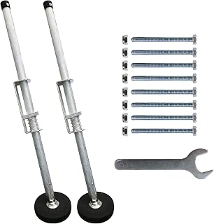 Ladder Leveler Pair,Ladder Accessories Tools Working on stairs, Adjustable Ladder Leveler Stabilizer for Stable Platform and Ground Level for All Surfaces-Extented Version(23")