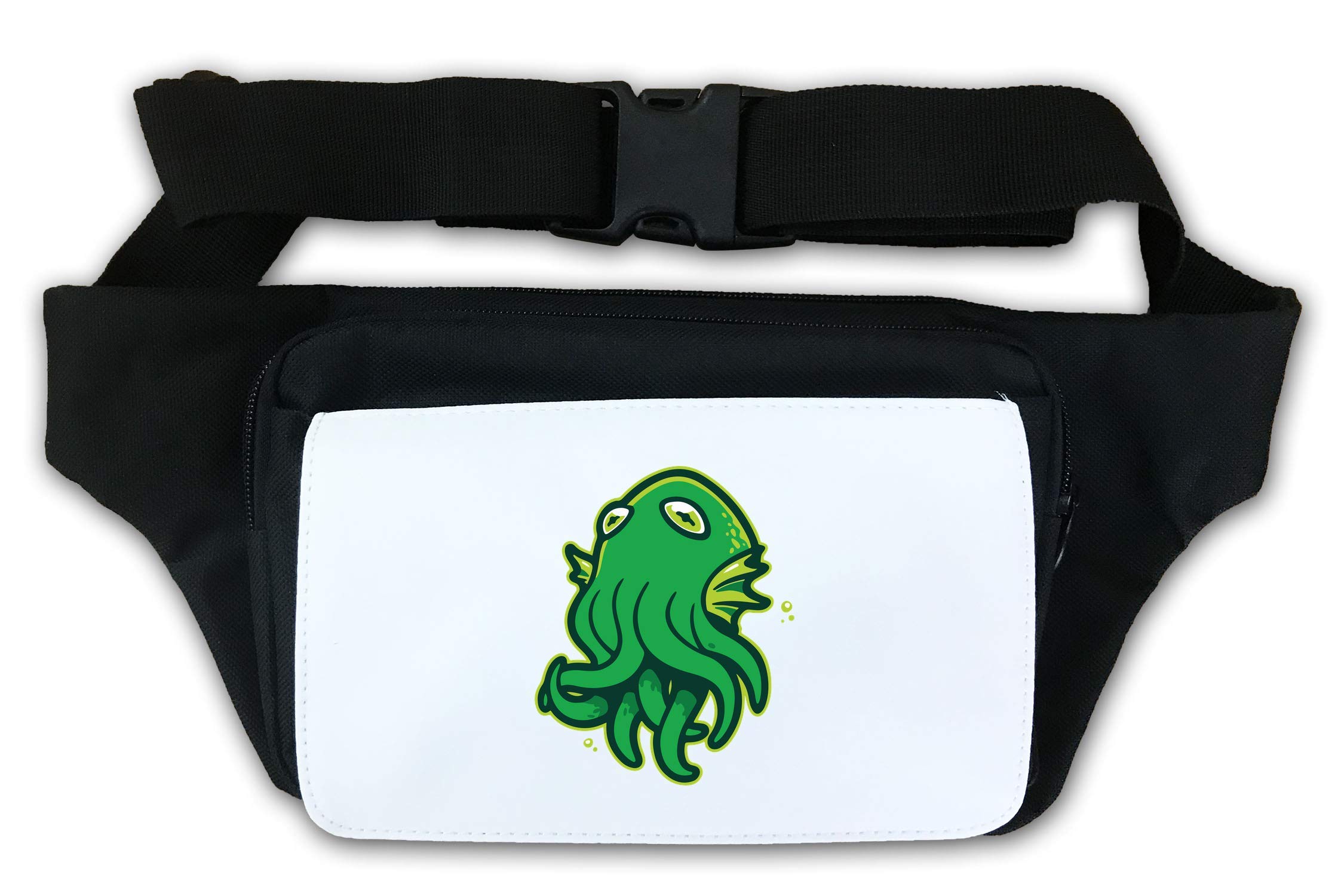 Minimalistic Cthulhu Elder God Horror Waist Bag