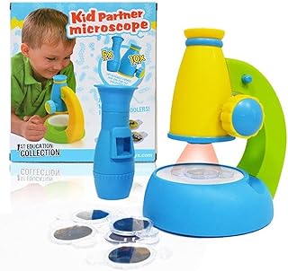 لعبة علوم تعليمية مبتكرة للمنزل والمدرسة بتصميم مجهر بيولوجي للأطفال من اوكو