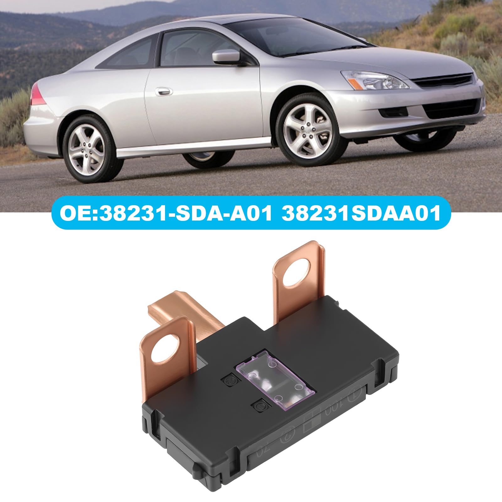 Uchwyt bezpiecznika samochodowego 38231-SDA-A01 70A/100A kompatybilny z Honda Civic 2006-2011 Accord 2003-2007 CRV 2007-2011