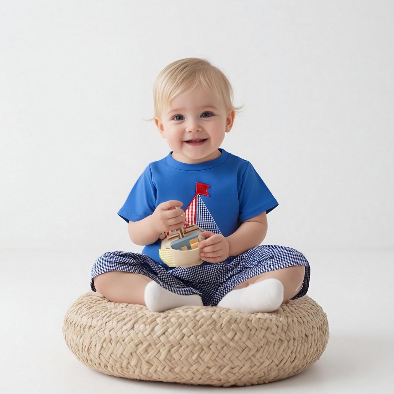 Toddler Boy Easter Outfit Truck Carrot Print Short Sleeve T-shirt Shorts Clothing Set Baby Boy Bunny Clothes - Image 5