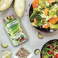 Vista 2 de myVidaPure El paquete de frutas y verduras incluye 1 mezcla de frutas equilibradas y 1 vegetal, alimentos naturales integrales, superalimento rojo