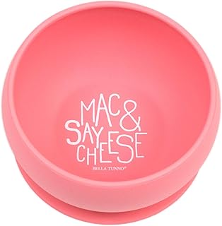Bella Tunno Silicone Suction Bowl, Perfect for Babies, Toddlers, Girls, Boys, Helps Avoid Spills & Dishwasher Safe Wonder ...