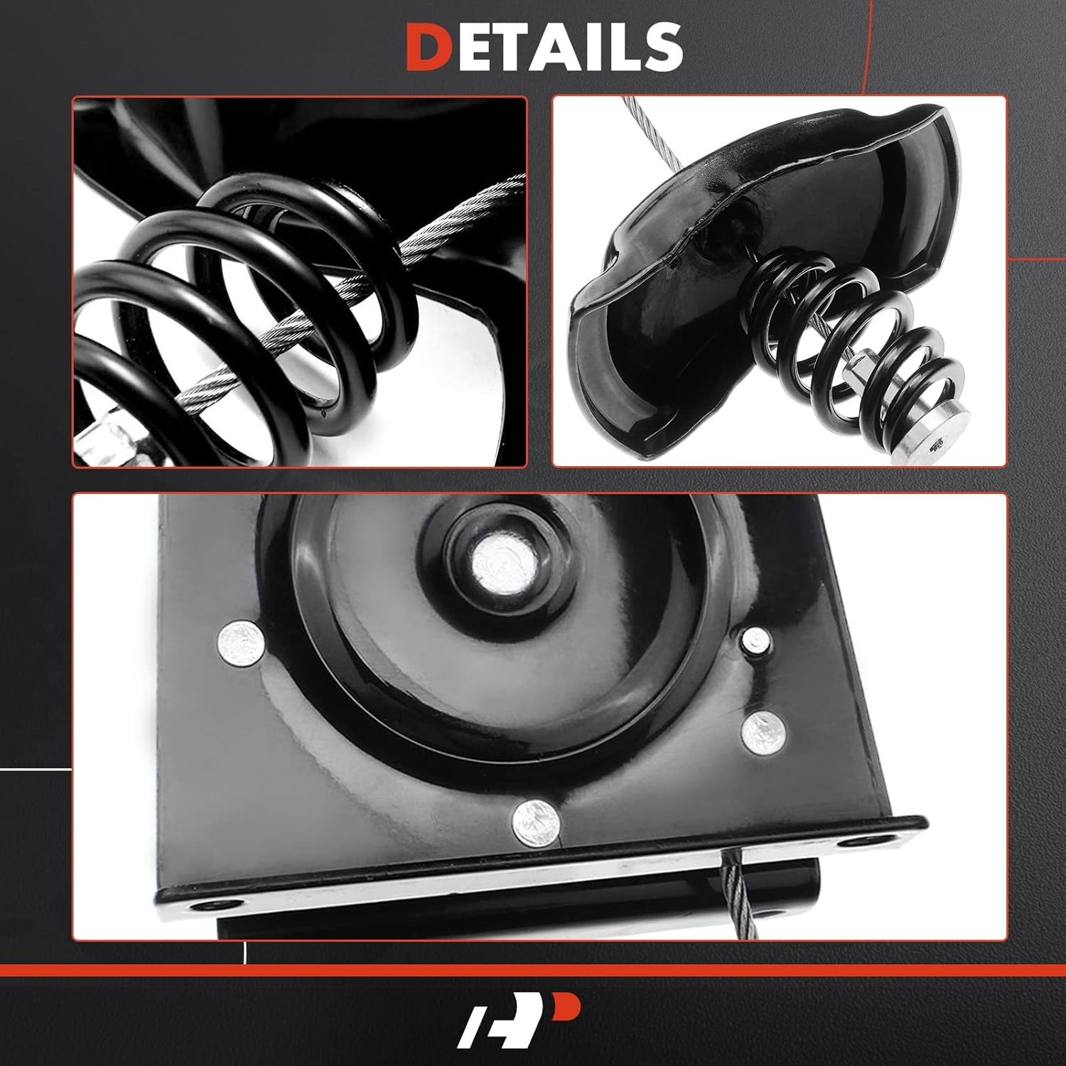 A-Premium Spare Tire Hoist Assembly Tire Winch Carrier Holder Compatible with Toyota Tundra 2000 2001 2002 2003 2004 2005 2006 Replaces# 519000C010, 519000C060