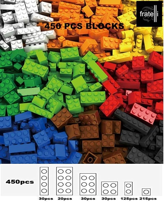 FRATELLI® Building Blocks for Kids Certified to International Saftey