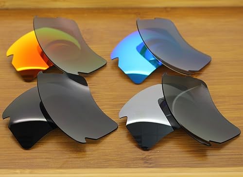 Miniatura 2 de ACOMPATIBLE Paquete de 4 pares de lentes polarizados de repuesto para Oakley Flak 20 XL OO9188 P7