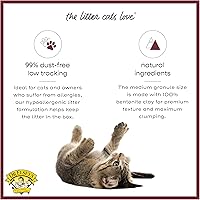 Vista 4 de Precious Cat Classic Premium Arena Aglutinante para Gatos, Bolsa de 40 lb