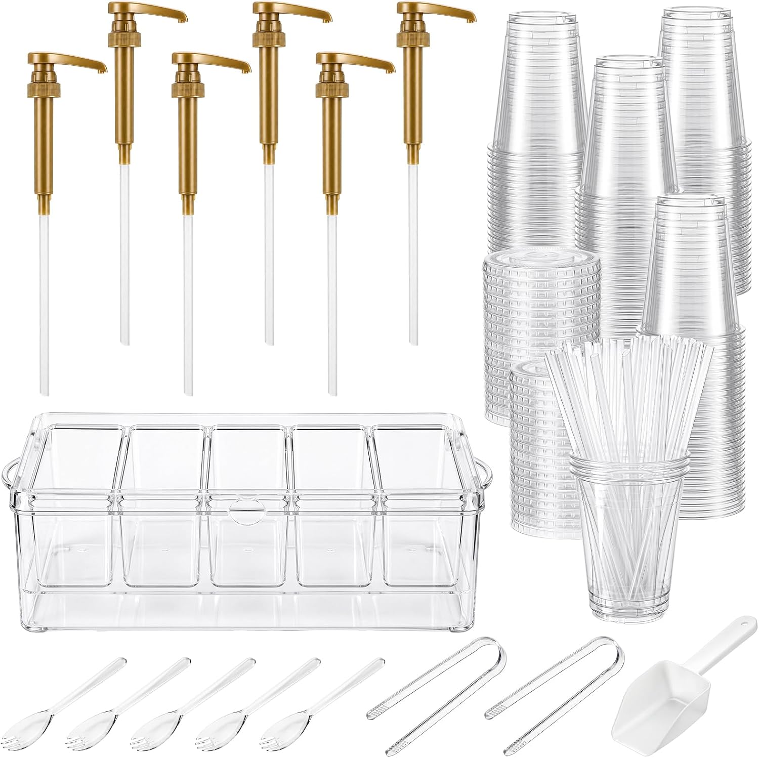 Thenshop 107 Pcs Bar Bartending Accessories Set for Home Bar Party