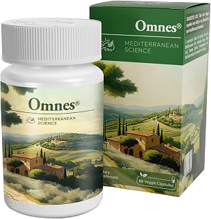 Generic Omnes | Complete Multivitamin | Natural Extracts from Premium Mediterranean Diet Ingredients | +12 Vitamins and Minerals | Nutrition, Antioxidants, Energy | 60 Capsules