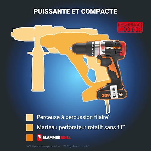WORX Hammer Drill - 7