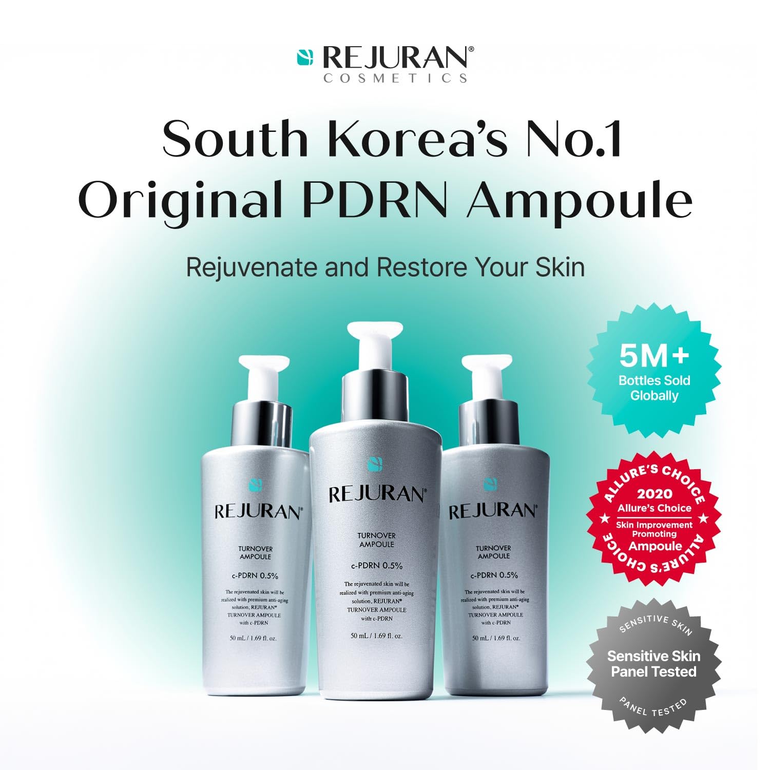 Amazon.com: REJURAN® Skincare Repair Set with c-PDRN® – Turnover