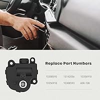 Vista 3 de YHTAUTO Actuador de puerta de aire HVAC - Palancas de puerta de mezcla - Compatible con modelos Chevy & Pontiac, Cadillac y Buick - Impala