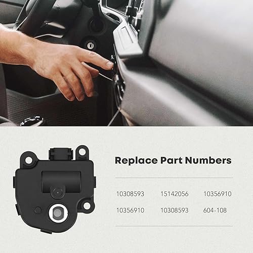 Miniatura 3 de YHTAUTO Actuador de puerta de aire HVAC - Palancas de puerta de mezcla - Compatible con modelos Chevy & Pontiac, Cadillac y Buick - Impala,