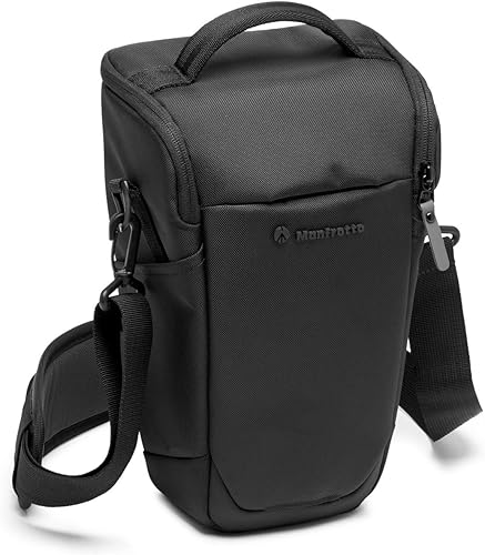 Manfrotto Funda avanzada L III, funda para cámara, bolsa DSLR con lente, bolsa para cámara con soporte para trípode y cubierta para lluvia,