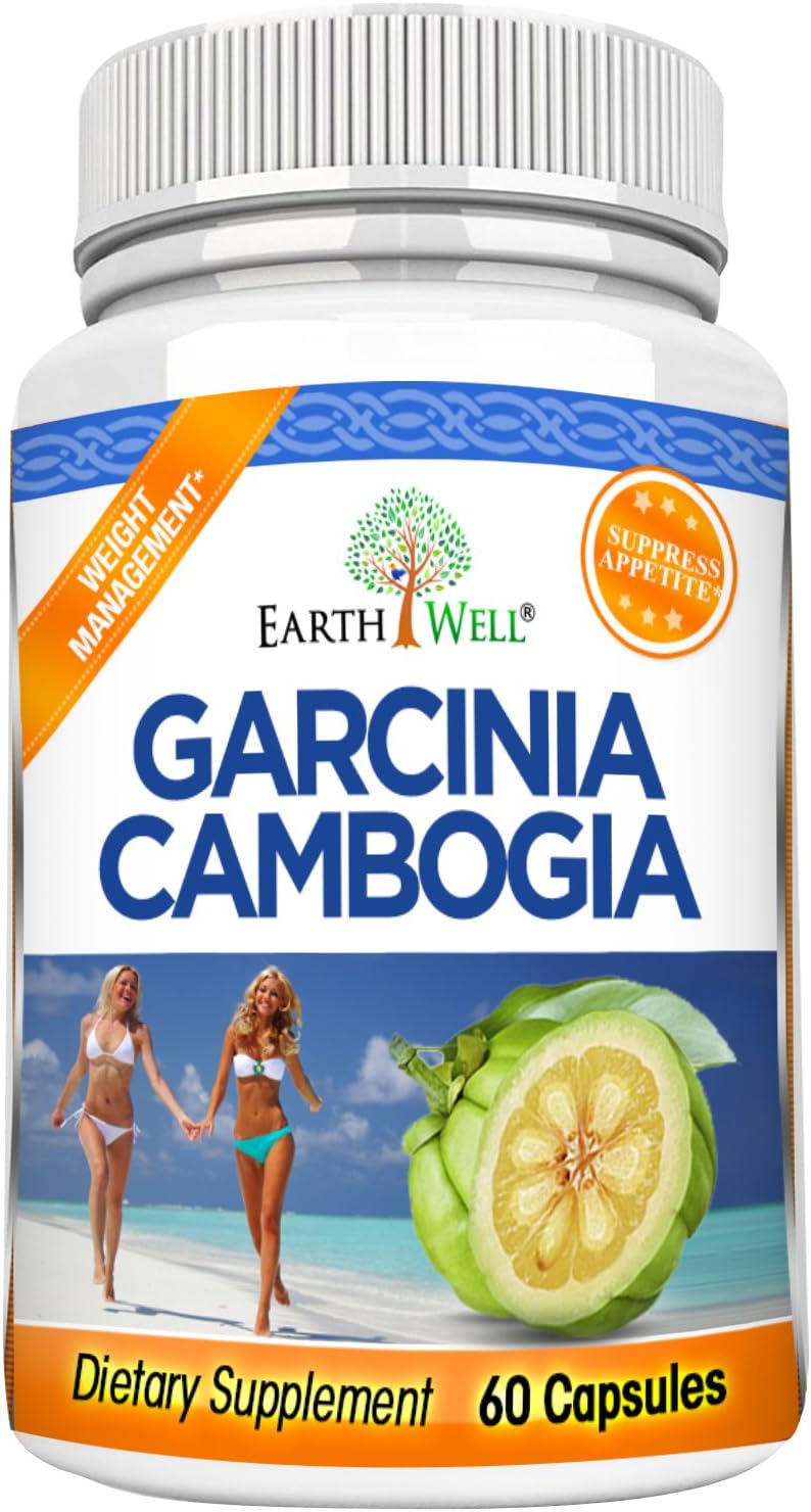 Natural Weight Loss Supplement Garcina Cambogia Extract 500mg with 60% HCA 60 Capsules