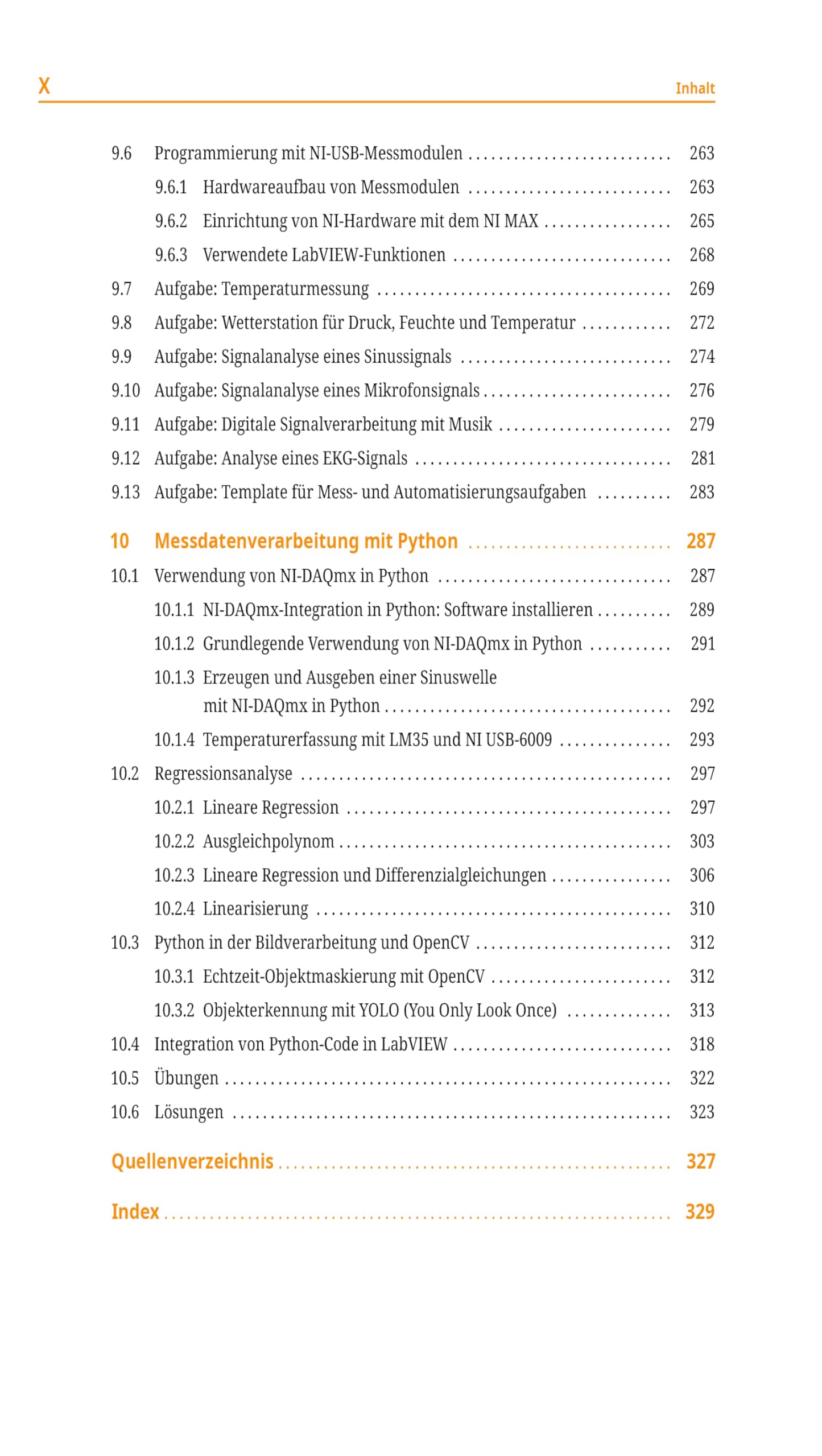 Messdatenverarbeitung mit LabVIEW und Python