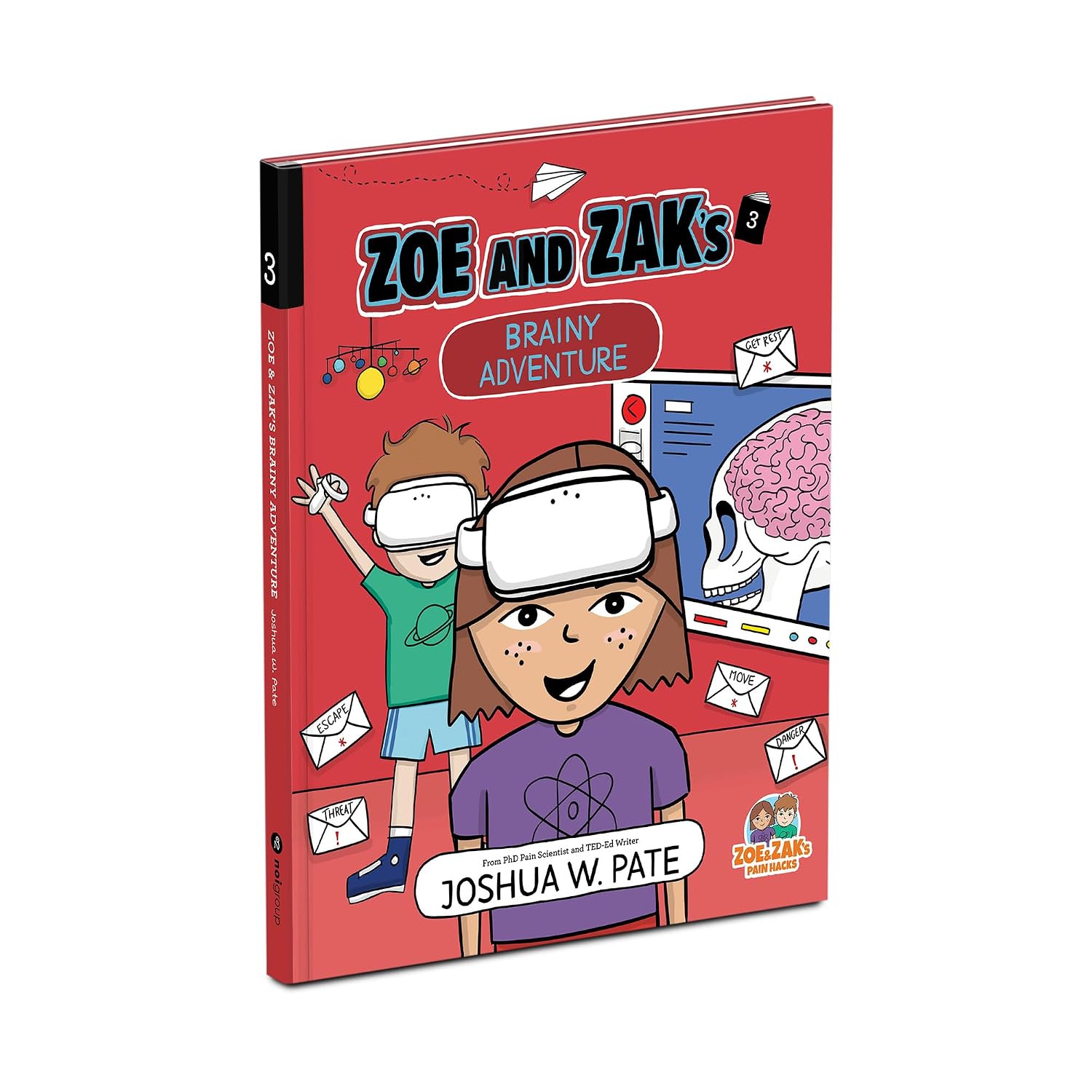 Zoe & Zak's Pain Hacks: Pain Education Books for Kids (Books 1-5)      Hardcover – January 1, 2023