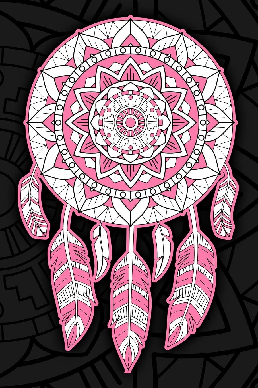 Dream Catcher: Notebook Native American Indian Journal Pink