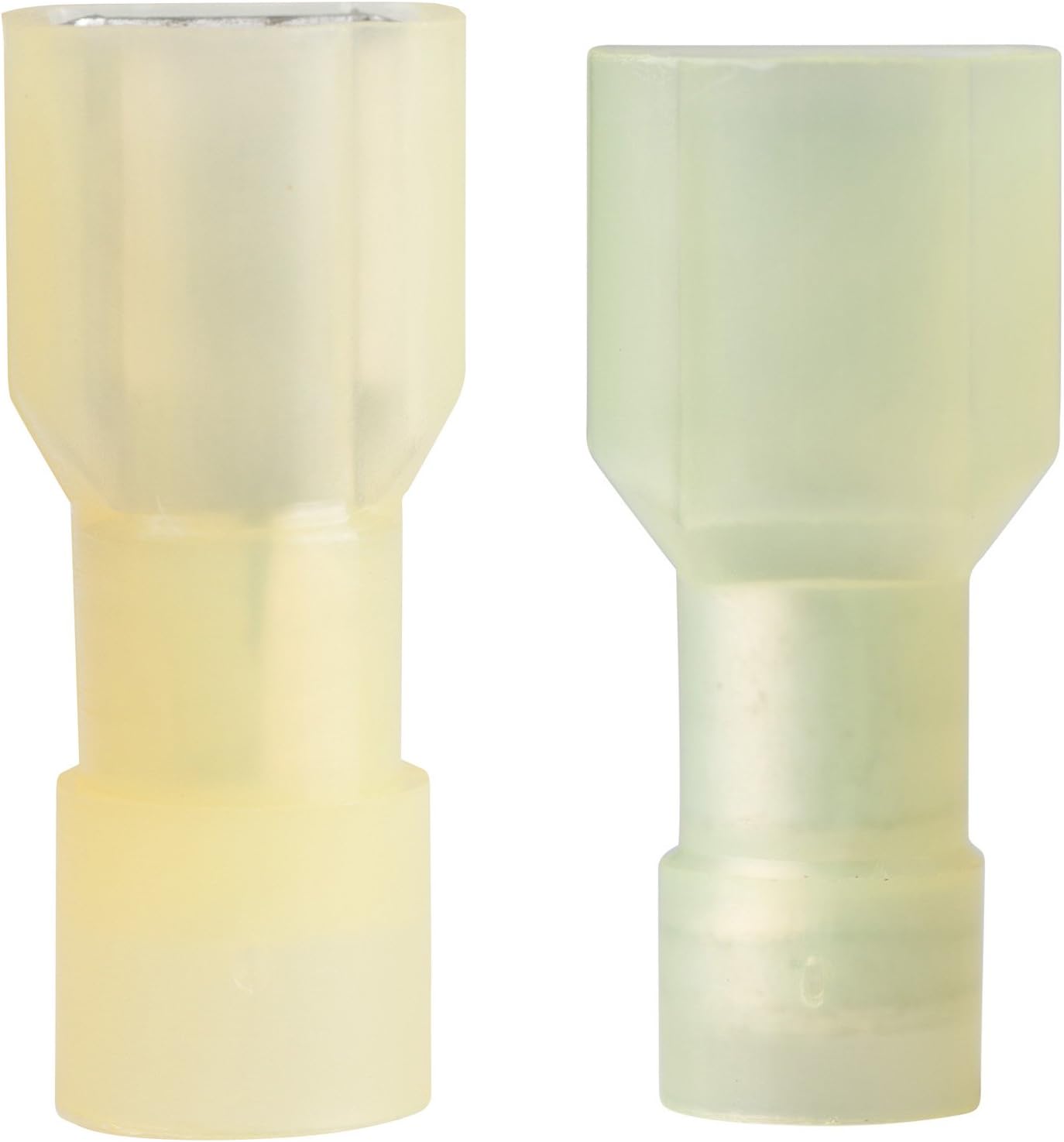 65556 AntiVibe Electrical Tab Disconnect M/F Pair Terminals, 12-10 AWG, 4 pk, Yellow