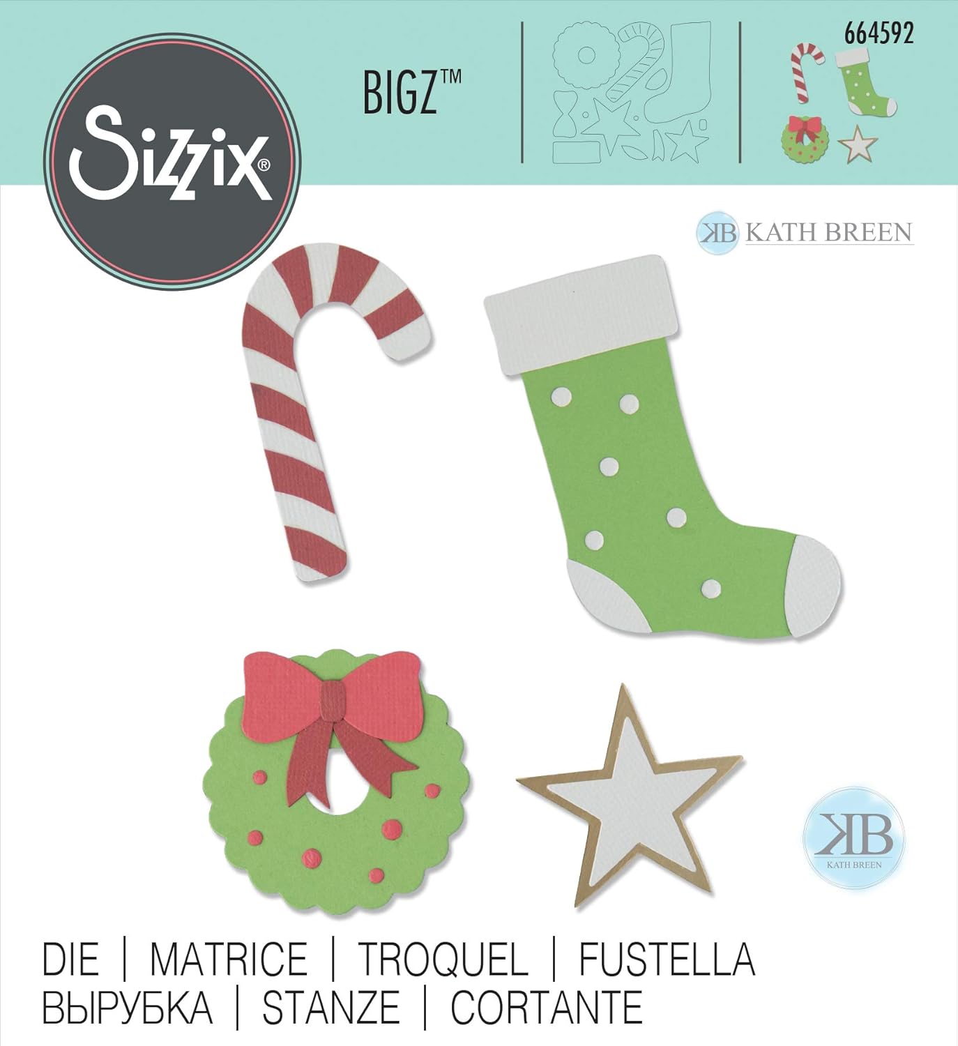 Sizzix ELLISON BIGZ Dies, Seasonal Elements