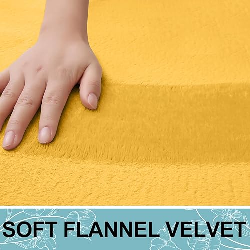 Miniatura 4 de Smiry - Tapete de baño de espuma viscoelástica, supersuave, absorbente, antideslizante, alfombra para el suelo del baño, 32 x 20 pulgadas, color