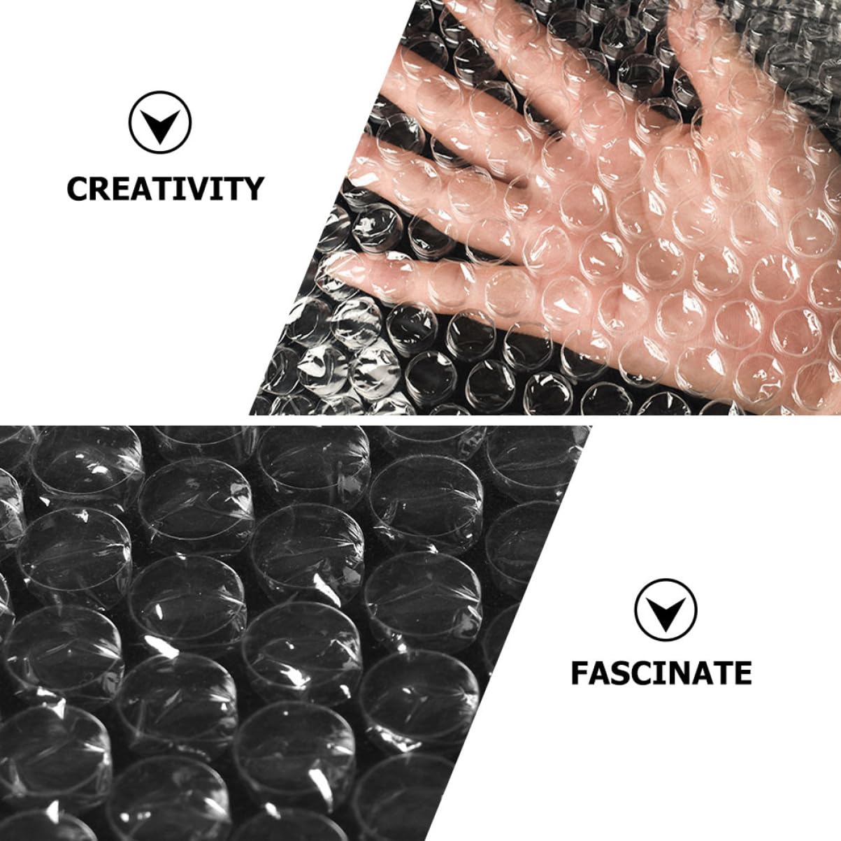 Housoutil Película De Burbujas a Prueba De Golpes 25cm x 3 Material De Embalaje Grueso Película Transparente Para Mudanzas y Envíos Fácil De Usar Adecuado Para Objetos Frágiles