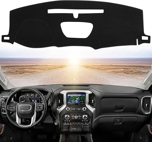 BERKSYDE Tapete para cubierta de salpicadero compatible con Chrysler Town & Country 2011-2016 Town and Country 2011-2020 Dodge Grand Caravan