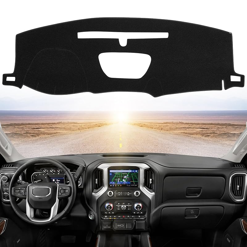 Capa para Painel em Carpete BERKSYDE para Chevrolet Silverado e GMC Sierra 2019–2022