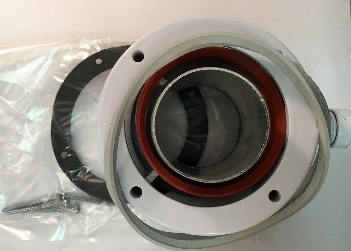 Adaptateur Vertical 80/125 FERROLI pour installer une sortie de toit de chaudière gaz
