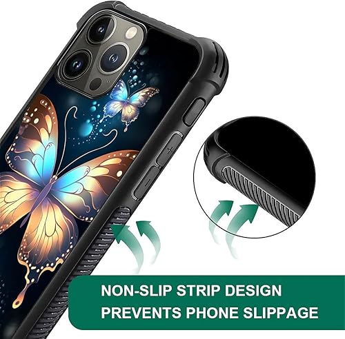 Vista 548 de Funda compatible con iPhone 13 Pro, diseño de patrón para iPhone 13 Pro, fundas para mujeres y niñas, Betsy Ross 13 estrellas de madera con bandera