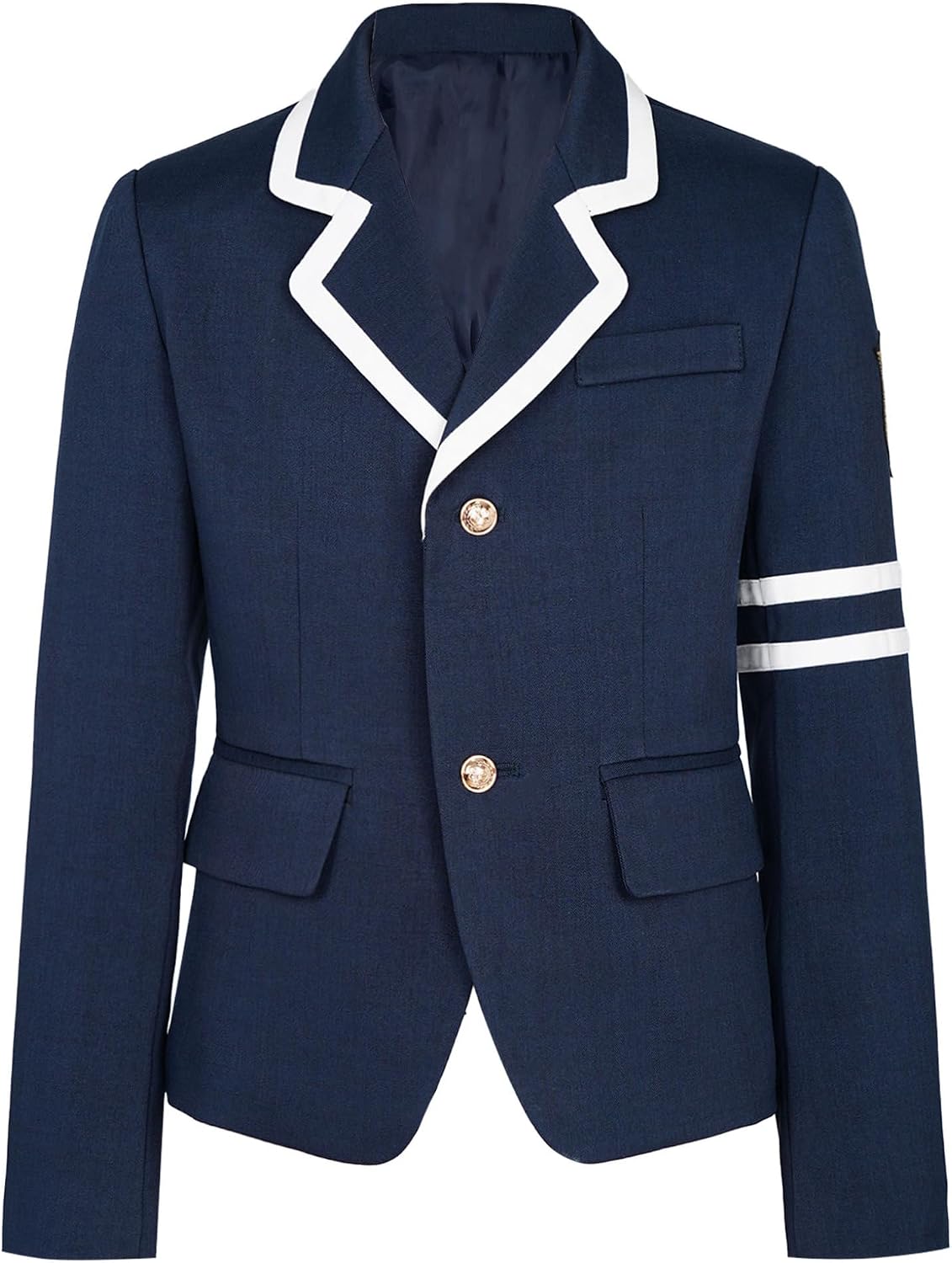 Kids School Uniform Blazer Learning Environment Dress