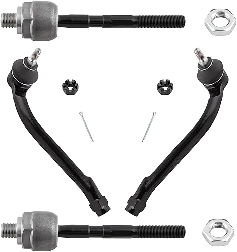 MYSMOT EV800228 ES800229 ES800230 Extremos de barra de acoplamiento interior y exterior delantero para Hyundai Elantra 2007-2012 Kia Forte 2010-2013