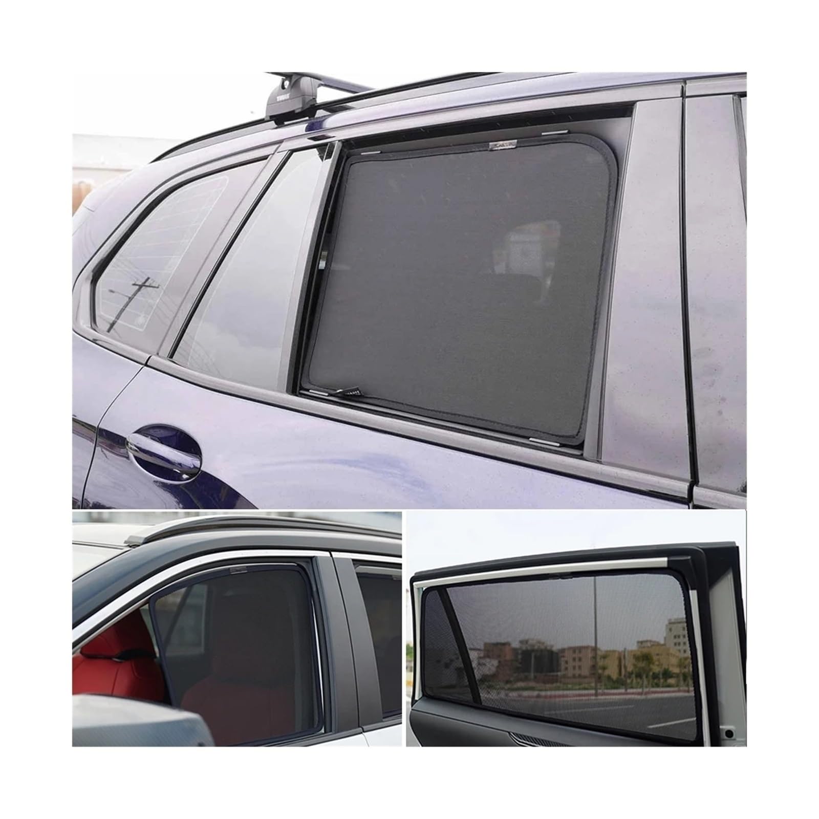 Autofenster-Visier Auto-Sonnenschutz Windschutzscheibe Vorhang Rückseite Kindersitzes Sonnenschutzvisier Für X1 F 48 F48 2015 2016 2017 2018 2019 2020 2021 2022 Solljusskydd(Front Windshield1)