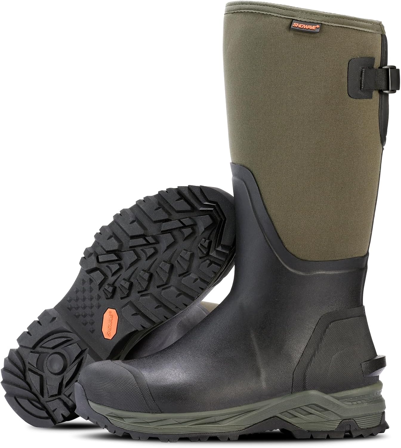 Showave Men's Hunting Boots - Waterproof Insulation