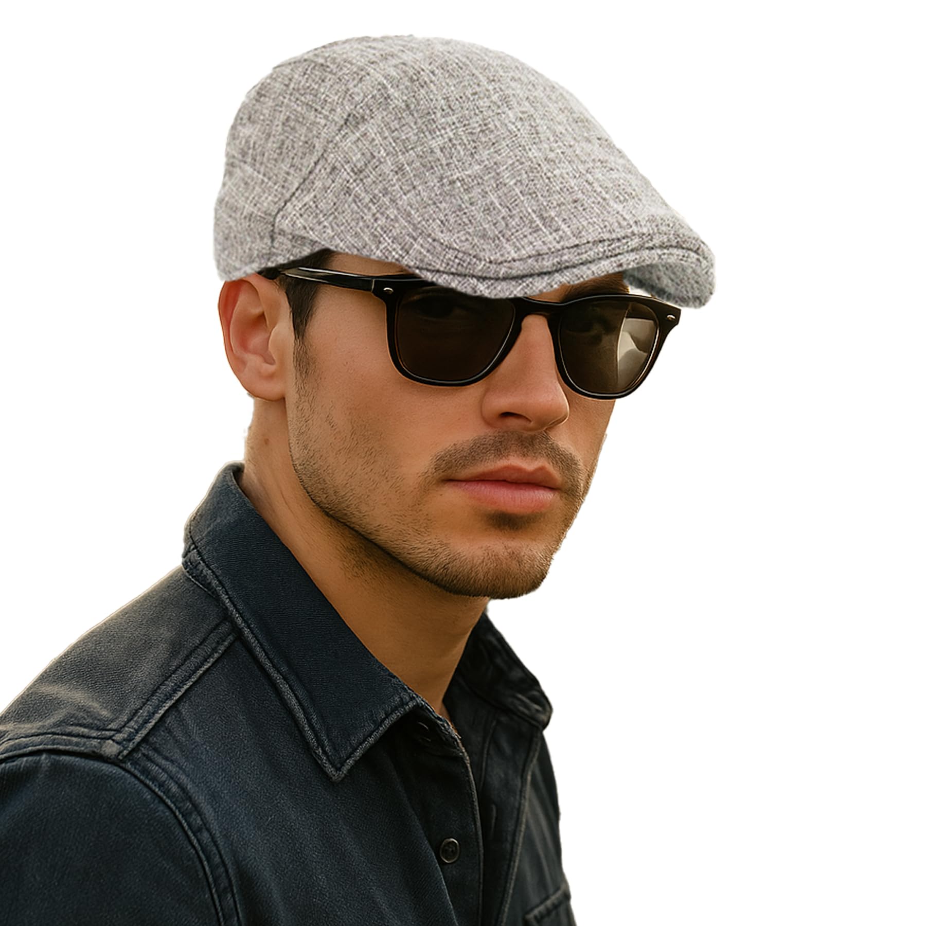 Casquette Plate en Chanvre Pur pour Homme Gatsby Ivy Chapeau