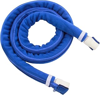 6.3ft Hose Cover Compatible with ResMed Airsense 10 & 11, Tube Cover to Prevent Noise & Condensation, Prevents Pet Scratching Tube Sleeve with Full Length Zipper for Peaceful Sleep(Blue)