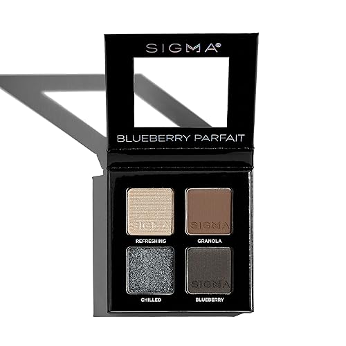Miniatura 8 de Paleta de sombras de ojos Quad de Sigma Beauty – Sombra de ojos para maquillaje Quad con una fórmula mantecosa y suave y tonos acumulables