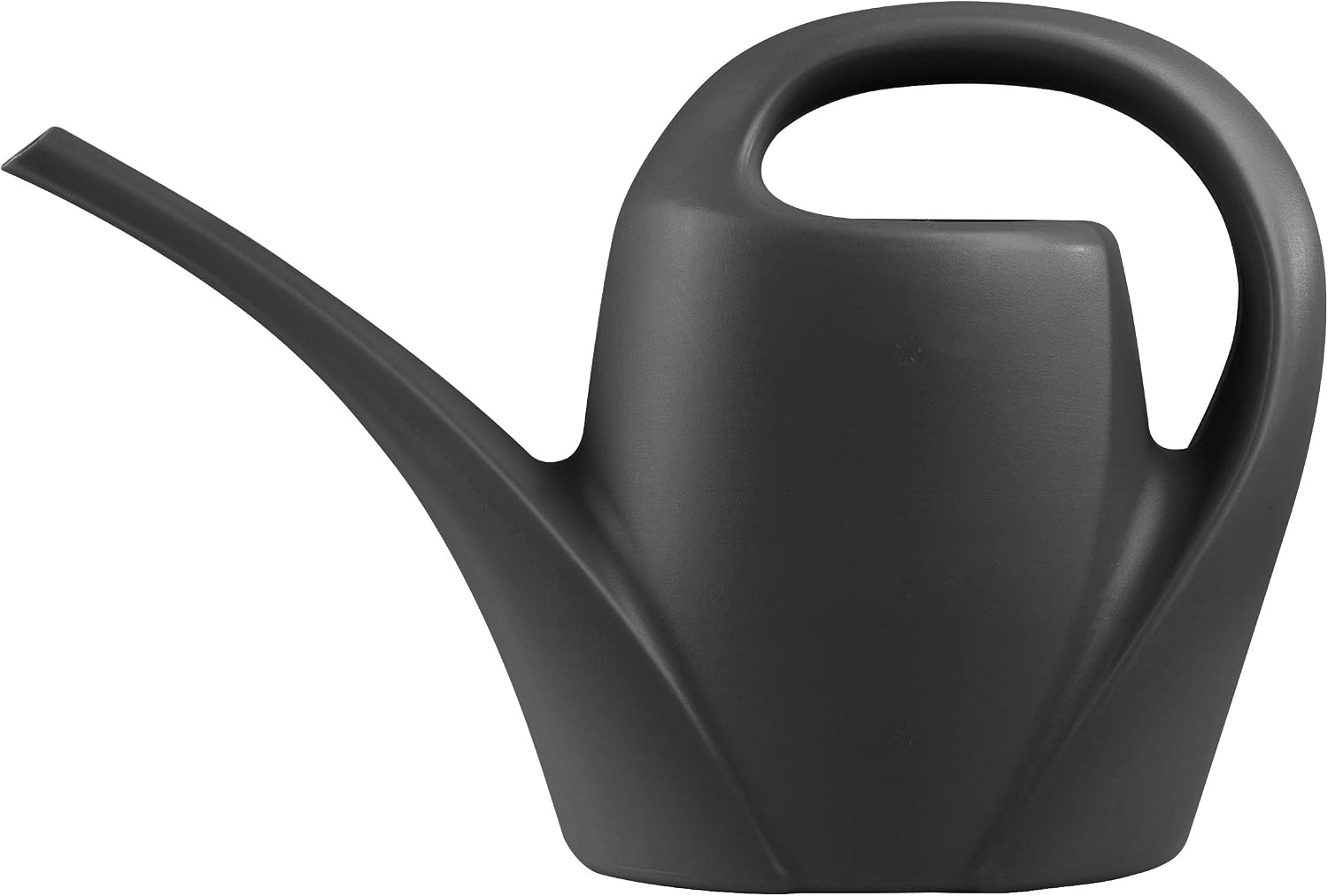 Greemotion 1.5L Charcoal Plastic Watering Can with Long Spout - Image 4