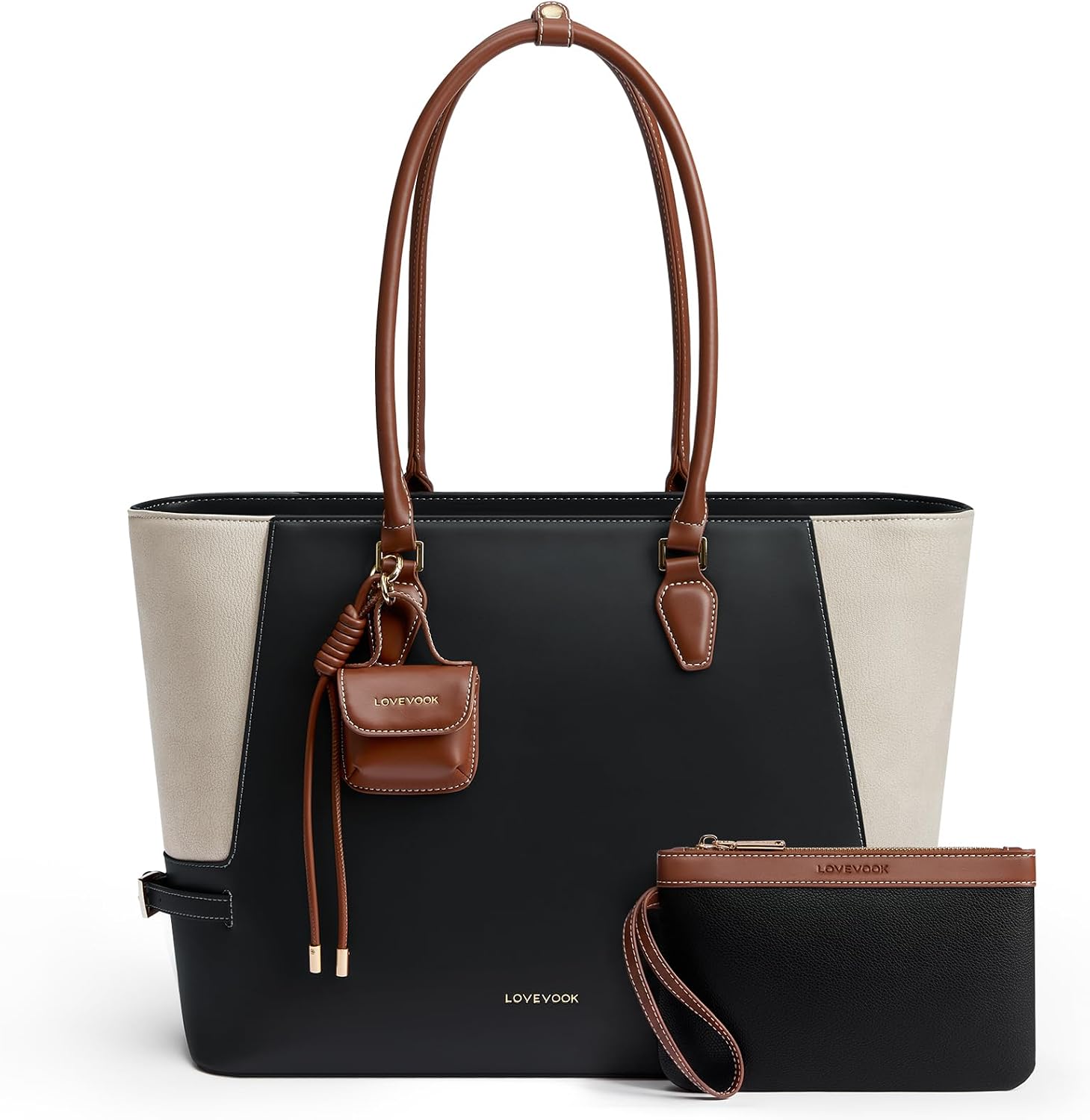 LOVEVOOK the Anchor Collection Work Tote Bag with Laptop Compartment C0003