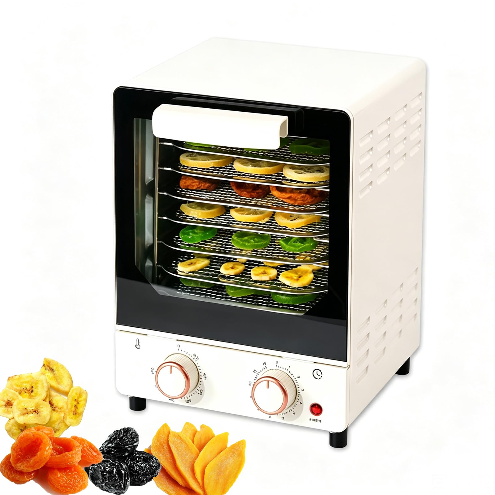 Essiccatore Alimentare, 8 Vassoi, 250w, 30-90°c, Timer 12h