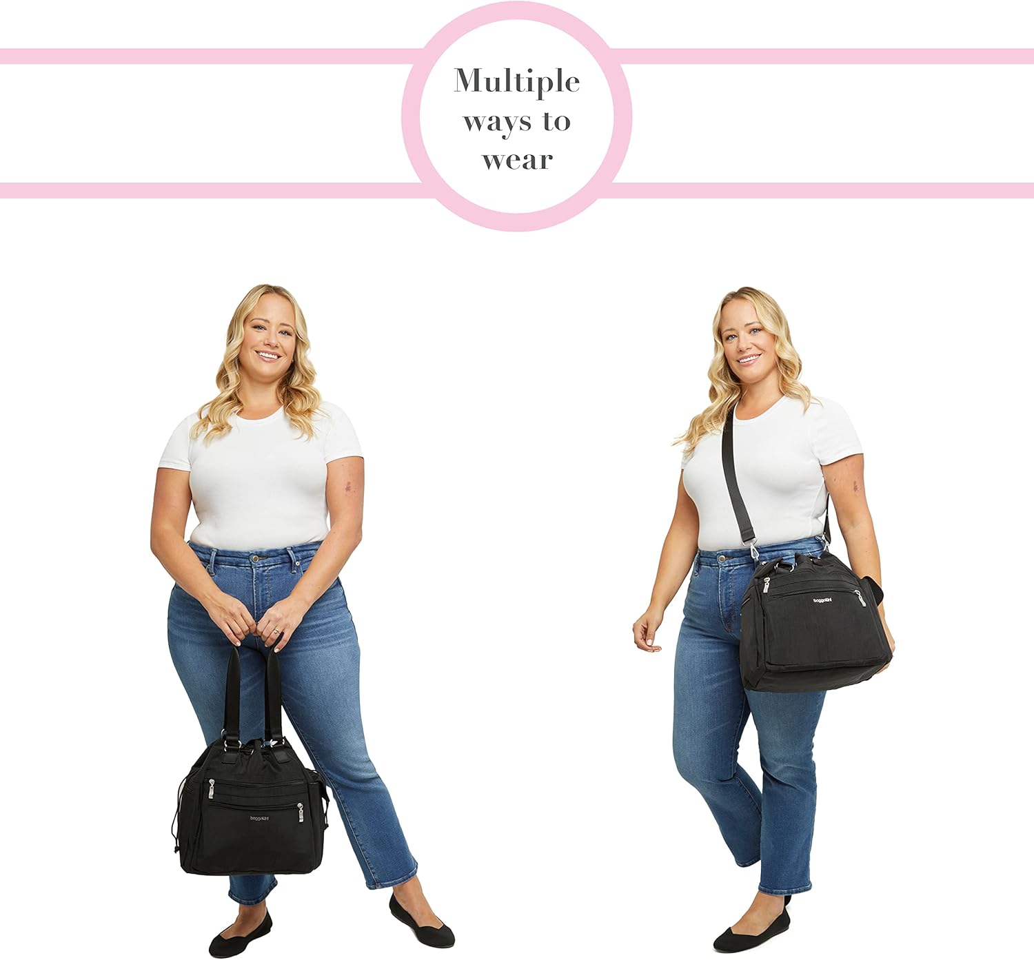 Baggallini Women's Modern Everywhere Drawstring Tote